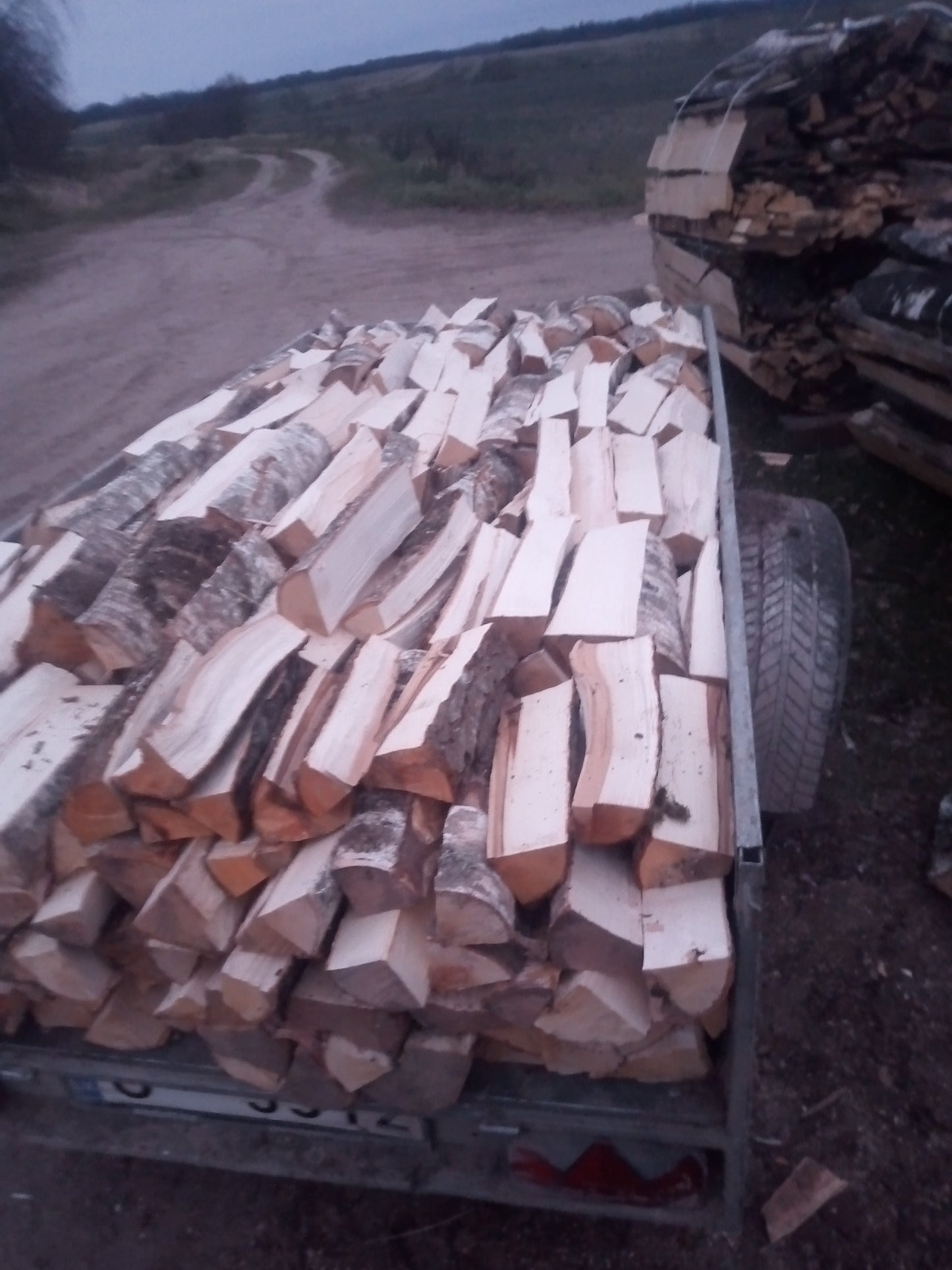 Svaigi skaldīta malka, krāmēts sters. Cena par vienu steru.